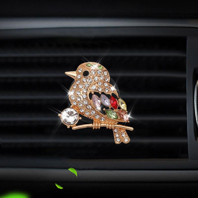 New Animal bird Style car air freshener perfume bottle diffuser in the car auto Air conditioner outlet vent air Perfume clip
