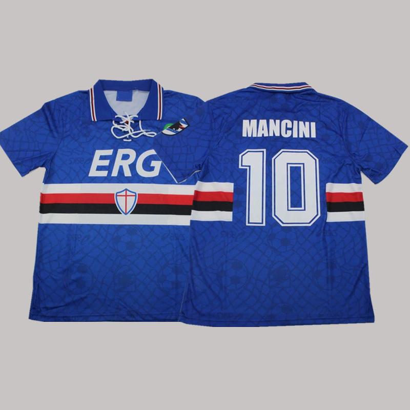 Royal M Barcelona retro jersey football jersey classic nostalgic replica Thai jersey