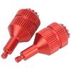 2PCS Aluminum Controller Joysticks for DJI FPV V2 Protector Remote Controller RockerRed