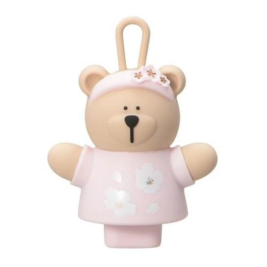 Starbucks Staba SAKURA2025 Wiederverwendbarer Becher 473ml + Becherdeckel mit Trinköffnung Bearista Sakura 2025 Tumbler Kaffee Niedlich Stilvoll Geburtstagsgeschenk Geschenk Wasserflasche