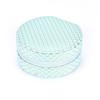 Jewelry Box Soft Leather Round Storage Organizer With Multiple Compartments For Gift Giving
