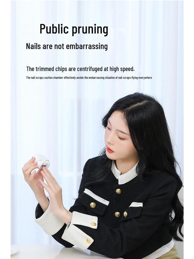 Automatic Multi-Functional Nail Shiner & Clipper for Children