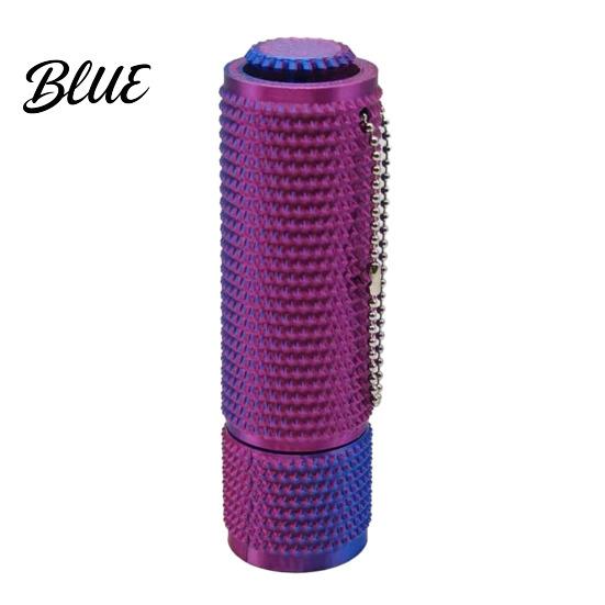 Stress Relief Gadget 3D Printed Spiky Fidget Toy with Ball Chain Gripper Sensory Portable Spinner & Clicker Travel Massage Stick Pain Stimming Tool