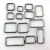 3.8MM Thick Iron Square Ring Buckle for Luggage and Webbing Adjustment
