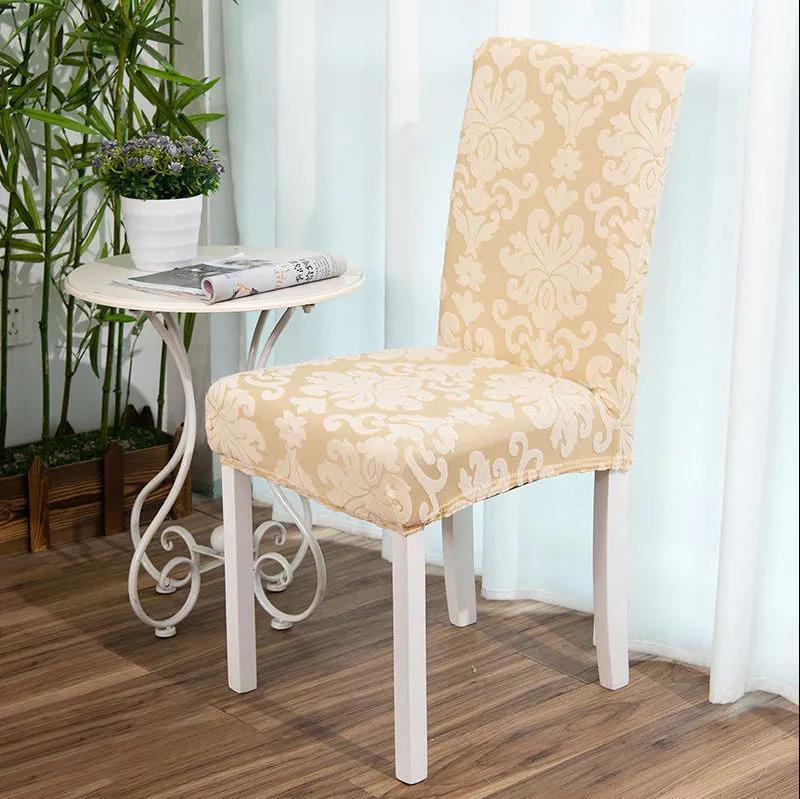 Thickened Printing Chair Cover Hotel Household Jacquard Fabric Universal Universal Elastic One-piece Chair Cover
