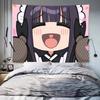 Large Kawaii Pretty Girl Marin Kitagawa Tapestry Wall Hanging Wall Rugs Dorm Decor Blanket Camping Decoration Tapestry