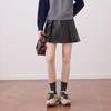 Betu Women's Eco-Friendly Pleated PU Leather Skirt