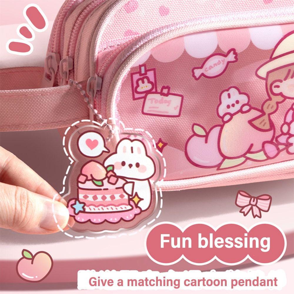 Transparente Stifttasche Wasserdichte Schreibwarentasche Große Kapazität Stiftebox Schulsachen