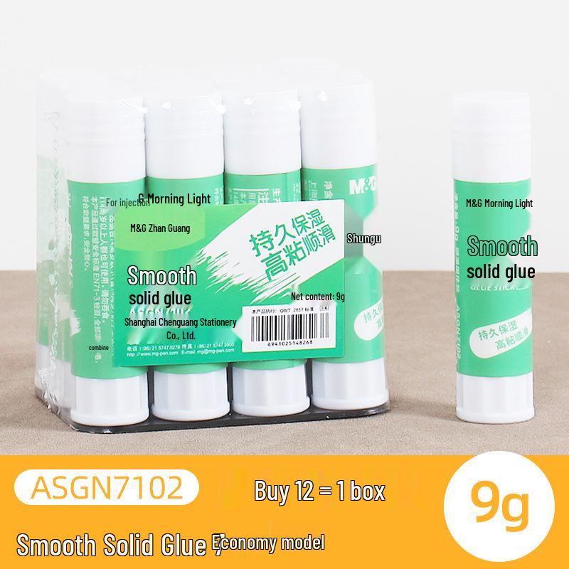 

Morning MG High Viscosity Glue Stick for Students & Office, 9g, 21g, 36g - Strong Adhesive