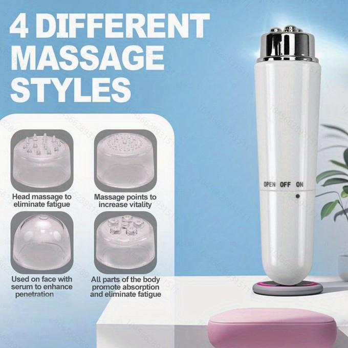 Electric Eye Massager & Serum Applicator for Wrinkles, Acne, & Dark Circles
