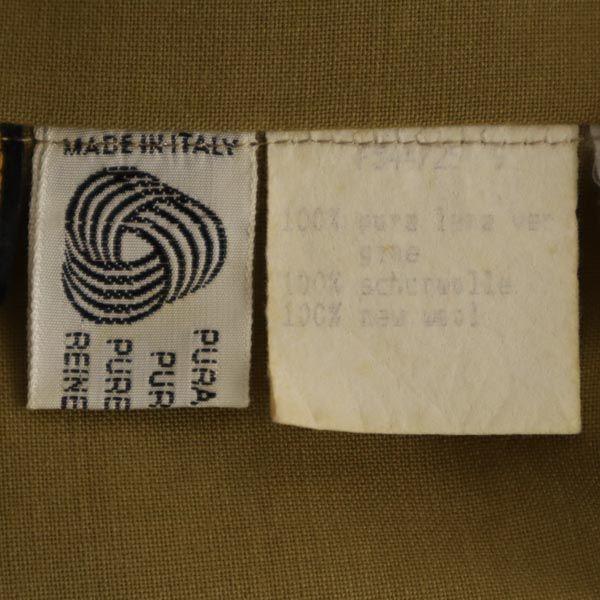 Fendi Wyprodukowane we Włoszech długie spodnie zwężane 38 beżowe Damskie Używane