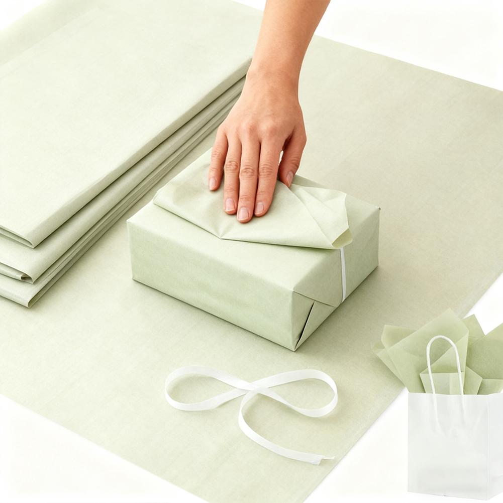 50 Fogli Carta Velina Verde Salvia Carta Velina all'Ingrosso Per Sacchetti Regalo Carta Regalo Per Compleanno Matrimonio Artigianato Fiori Festivi
