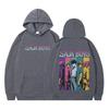 KPop Demon Hunters Saja Boys Fashion Graphic Hoodie Men Women Vintage Tracksuit Long-sleeved Loose Casual Oversized Sweatshirt