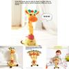 Singing Giraffe Plush Toy With Talking Motion For Kids Gift