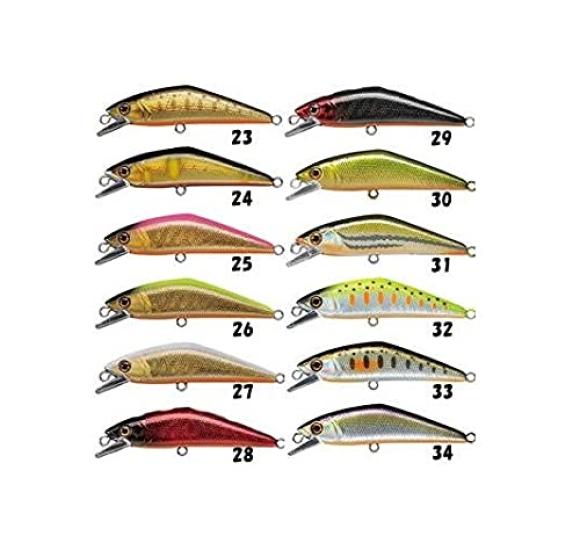 SMITH LTD Lure 50mm Purple Orange D-Contact 4.5g #34