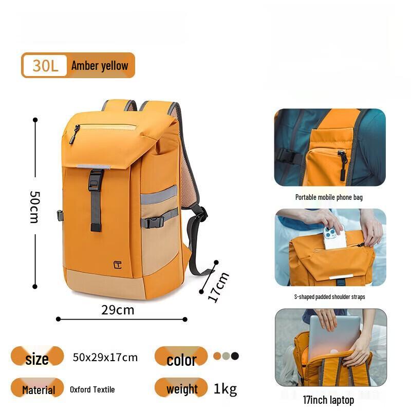

Li Shen Multi-functional Casual Backpack