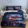 Glowing Rose with Leaves. Bedding Sets Duvet Cover Sets Duvet Covers Pillowcases(1*Duvet Cover 2*Pillowcases Without Duvet Insert)