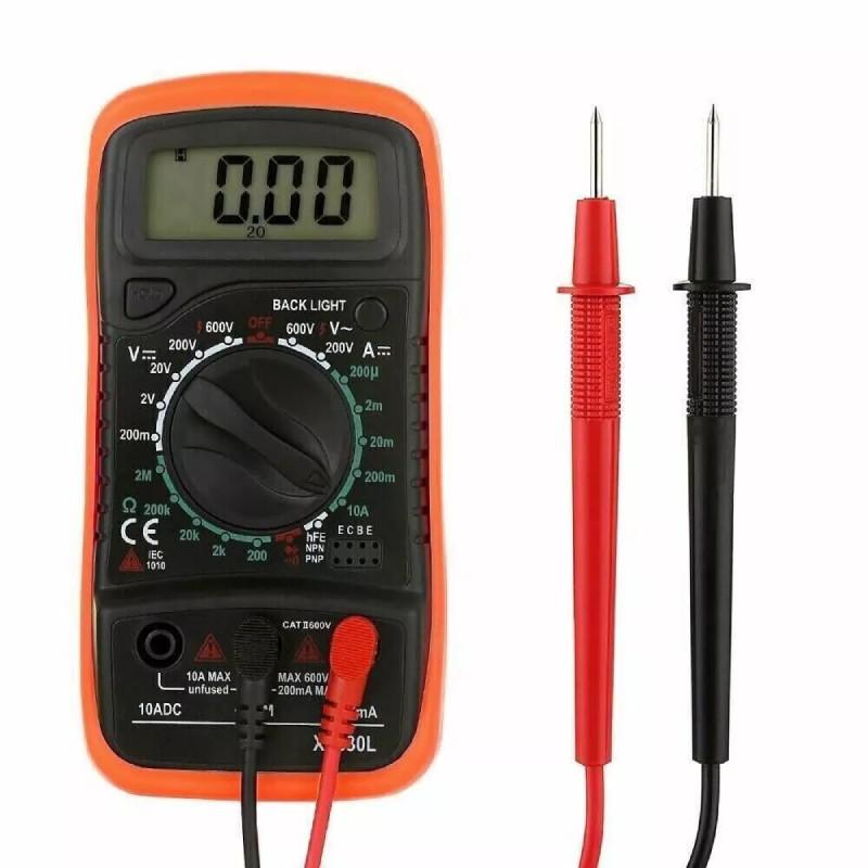 Multimeter Professional Digital Voltmeter Ohmmeter Ammeter Multi Meter Tester