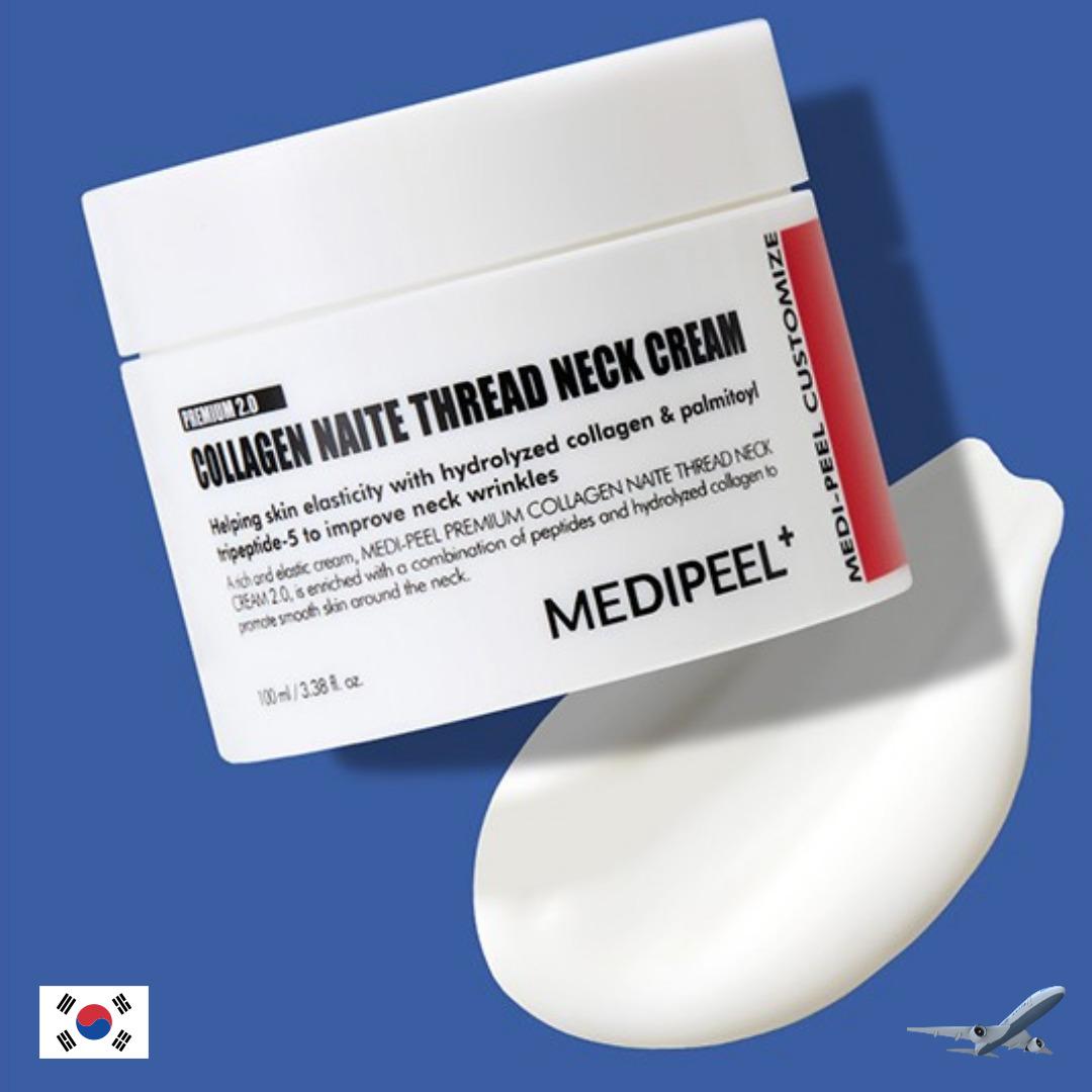 

MEDIPEEL PREMIUM COLLAGEN NAITE THREAD NECK CREAM 2.0 100ml