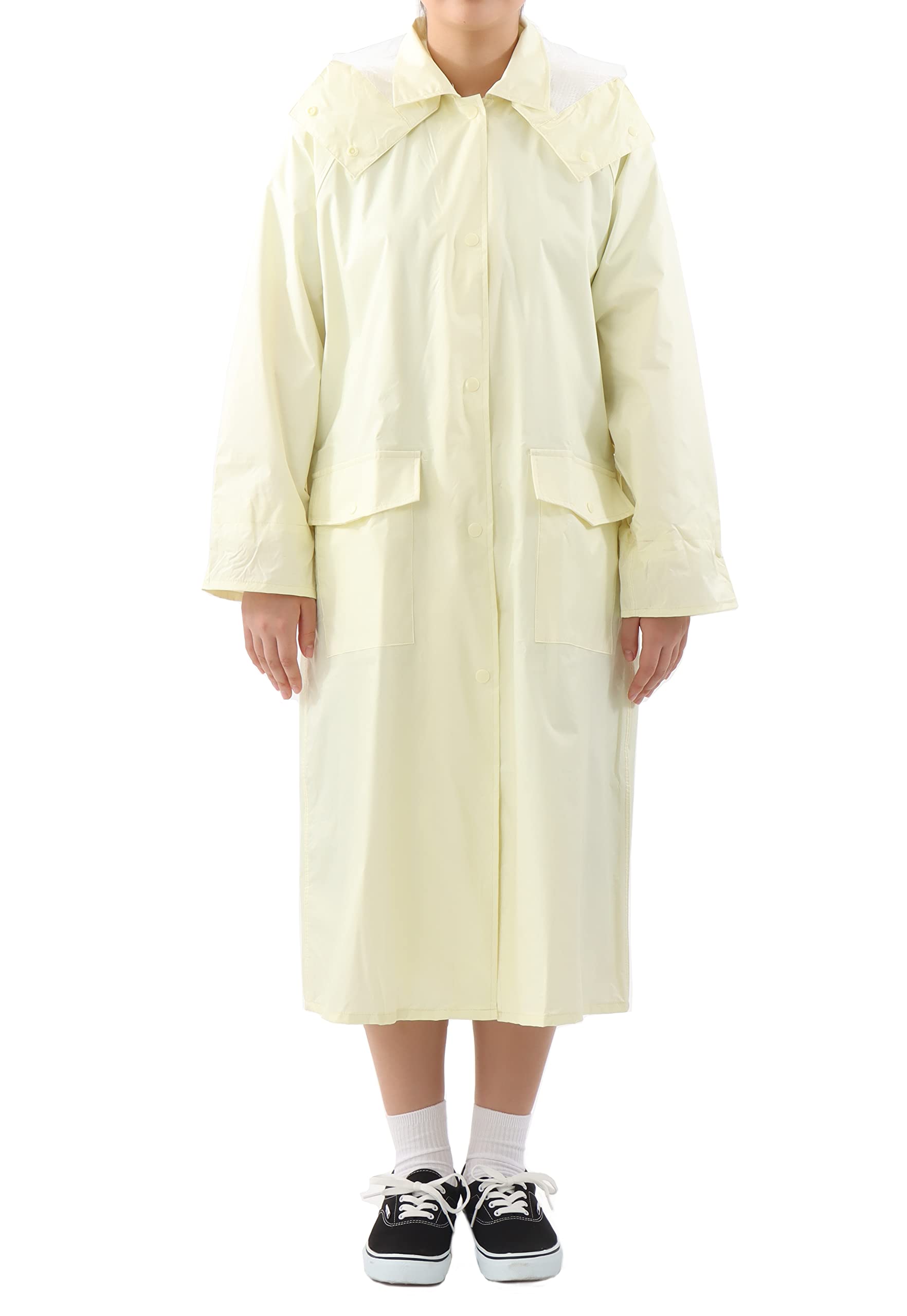 

School Rain Tuck 125cm [Winter Cherry] Raincoat, Raincoat, Ivory, слоновая кость