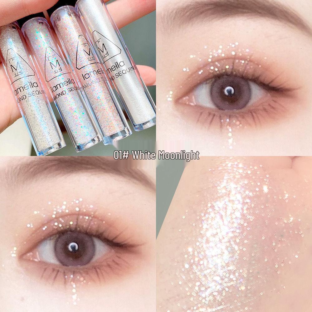 

Жидкие тени для век с блестками «Русалка»: Стойкий перламутровый хайлайтер для осветления области под глазами