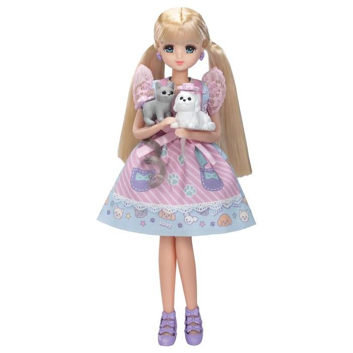 TAKARA TOMY Ricchan Doll Oshigoto Friends Groomer Karen-chan Dress-Up Roleplay Toy 3+ Years