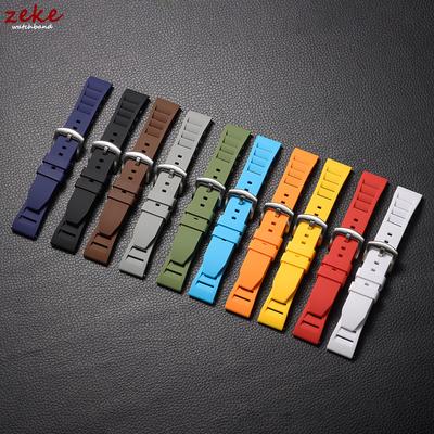 Weiches Silikon Uhrenarmband Schnellverschluss 20mm 22mm Uhrenarmbänder Sport Wasserdicht Armband für Richard Mille Tauchen Gummiarmband Gürtel