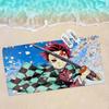 Demon Slayer Tanjiro Kamado Microfiber Beach Towel Absorbent Quick dry Soft Yoga Swimming Resort Mountain Climbing Towel