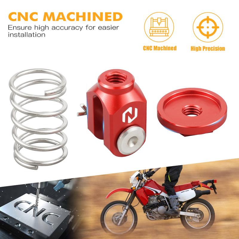 NICECNC For Honda XR650L XR 650L 1993-2025 Motorcycle Aluminum Rear Brake Return Spring Kit For Honda XR600R XR 600R 1993-2000