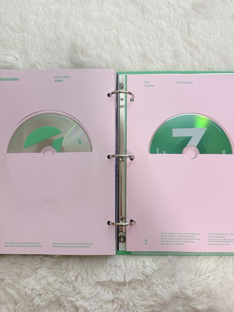 [USED] BTS Memories of 2020 Blu-ray with trading card Jimin