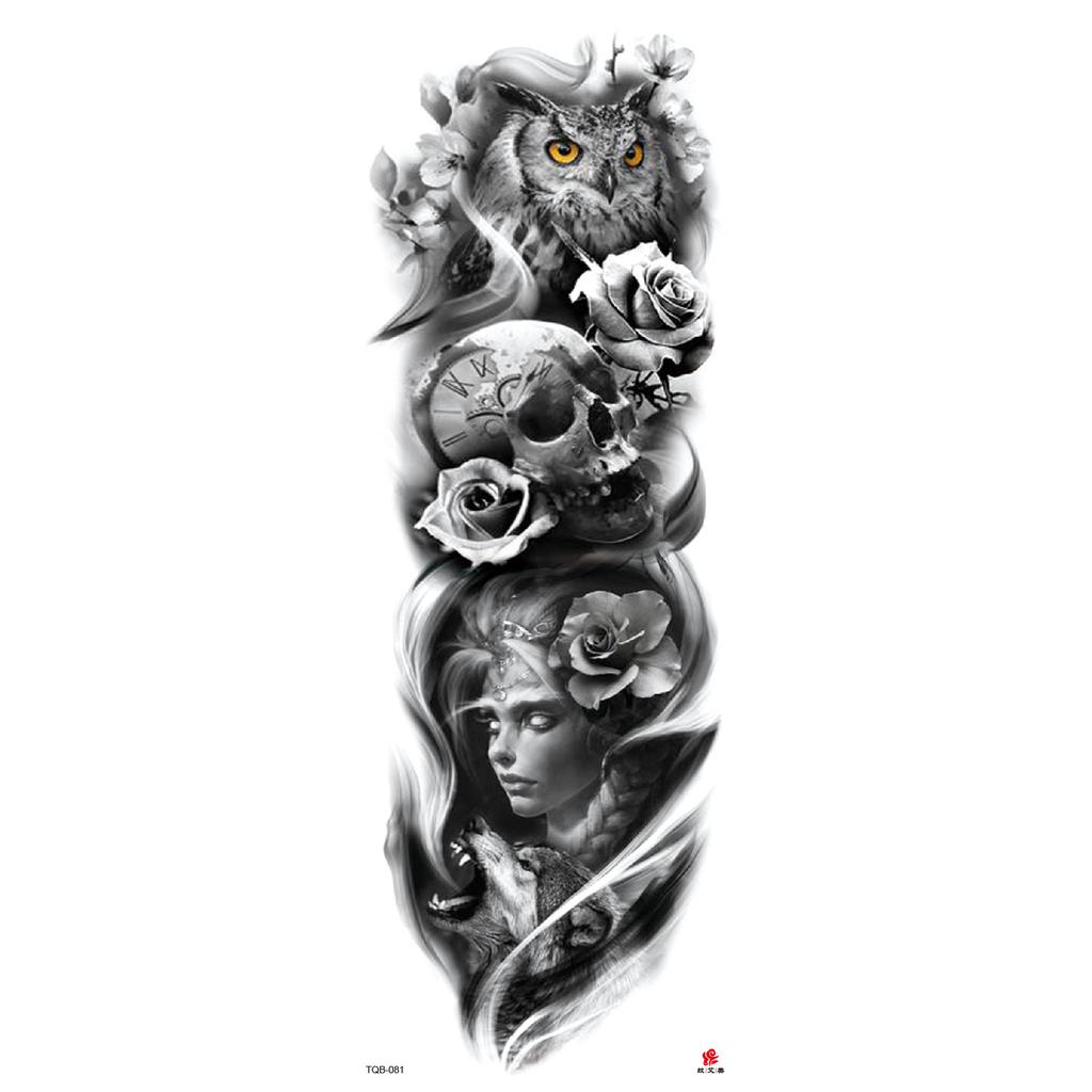 High Quality Temporary Body Arm Sticker Fake Temporary Tattoo Arm
