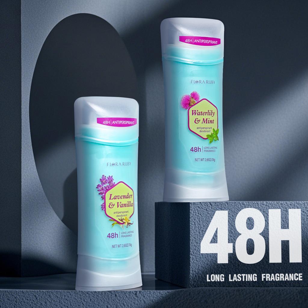 48H Antiperspirant Deodorant Stick, Long Lasting Odor Control Sweat Defense, Fresh Underarm Scent