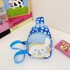 Kuromi Children Cartoon Print Nylon Crossbody Bag For Kindergarten Kids