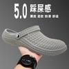 Summer Fashion New Men'S Sandals Breathable Closed Toe Dual Purpose Beach Shoes Suitable For Indoor Or Outdoor Leisure