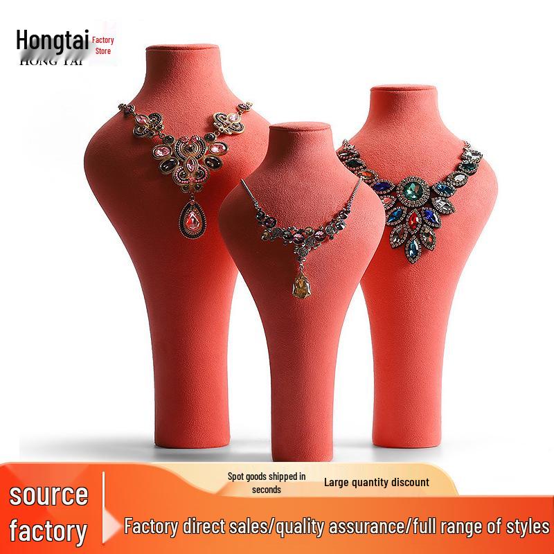 

Resin Mannequin Necklace Bust Jewelry Display Stand