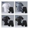 ROMON Men's Summer Quick-Dry T-Shirt & Shorts Set