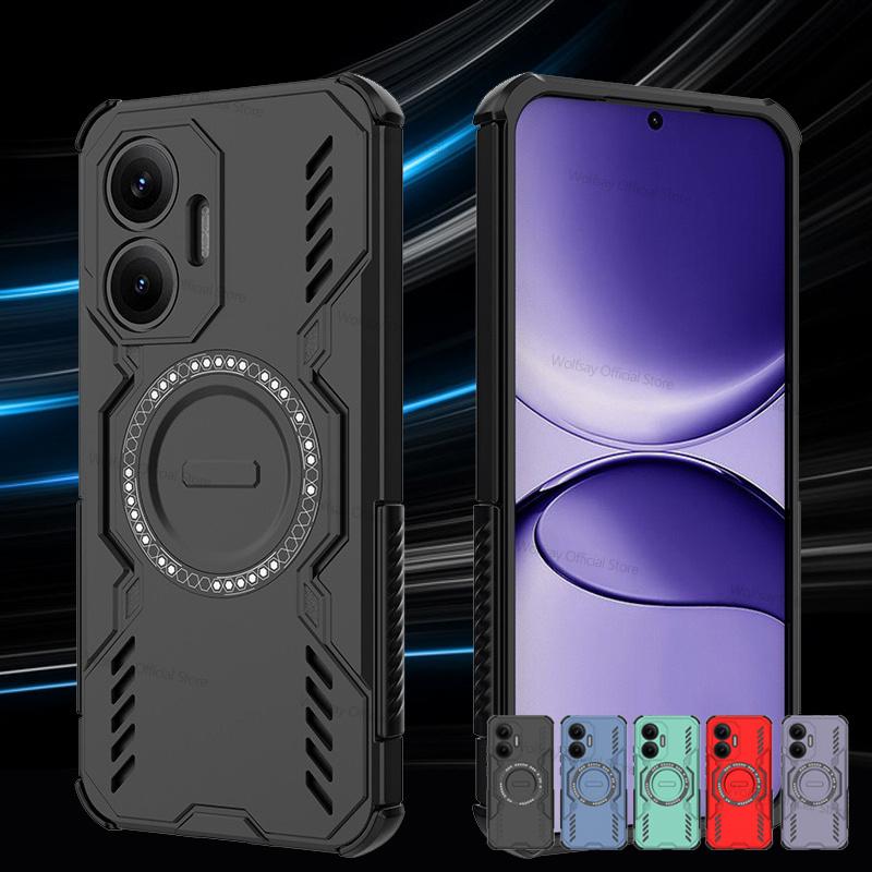 Magnetic Heat Dissipation For Xiaomi Poco F7 Case Xiaomi Poco F7 Cover Shockproof Magsafe Wireless Charge Cover Xiaomi Poco F7