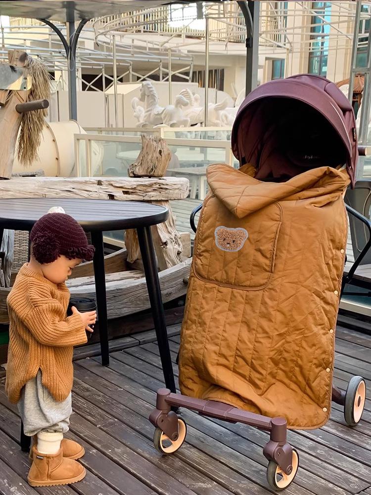 Windproof Stroller & Baby Carrier Blanket - Winter & Autumn Cloak