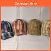 Plaid Soden Baseball Cap With Vintage Design And Wide Brim For Outdoor Activities Summer