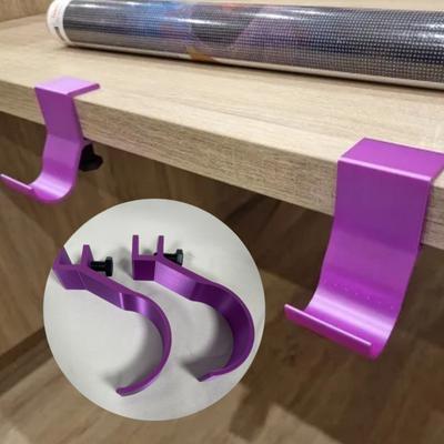 Yousheng 1 Pair Rhinestone Art Canvas Holder Universal Adjustable Rhinestone Painting Table Clamp Plastic Rhinestone Art Painting Roller Tool