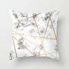 Ins Marble Geometric Print Square Pillow Cover Sofa Cushion Cover