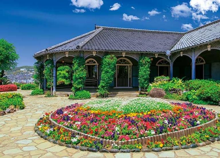 

APPLEONE 500-297 Romantic Former Glover Residence (Nagasaki Prefecture) 500-Piece (53 x 38 cm) Jigsaw Puzzle, Made in Japan