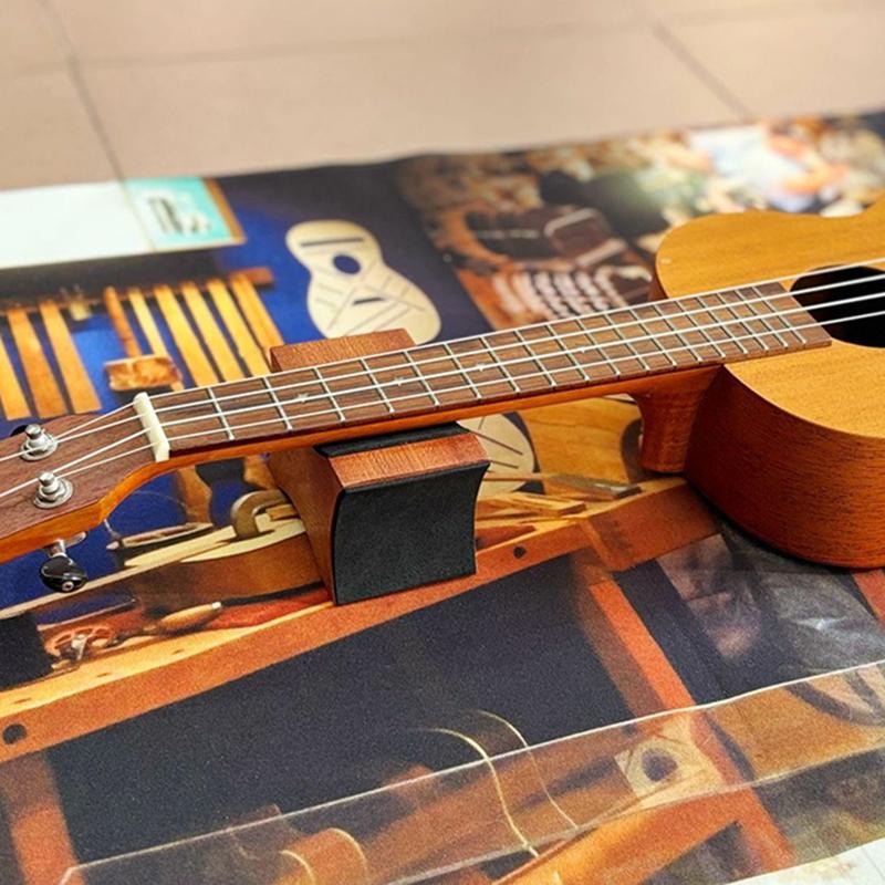 Houten Gitaar Neksteun Kussen 2 Gebruikshoogtes Luthier Gereedschap Voor Elektrische Akoestische Gitaar Ukulele Bas Mandoline