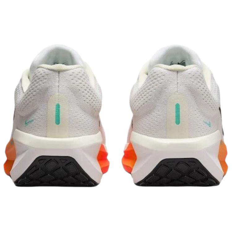 Nike Air Winflo 11 White Soft Pearl Black Men's Running Shoes IH7328-101