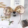 Sparkling Bow Headband for Adults and Children for Princess Photo Shoots and Amusement Park Hair Accessories