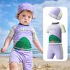 Kocotree Kids' 3-Piece Sun Protection Swimsuit Set