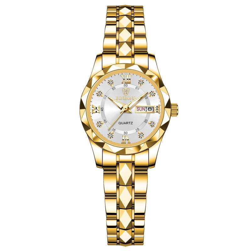 Binbang BINBOND men's watch luminous waterproof business quartz watch