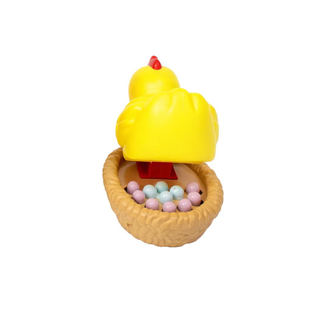 Interactive Chicken Egg Removal Toy with Nest and Multiple Small Eggs for Kids Early Learning and Fine Motor Skill Development