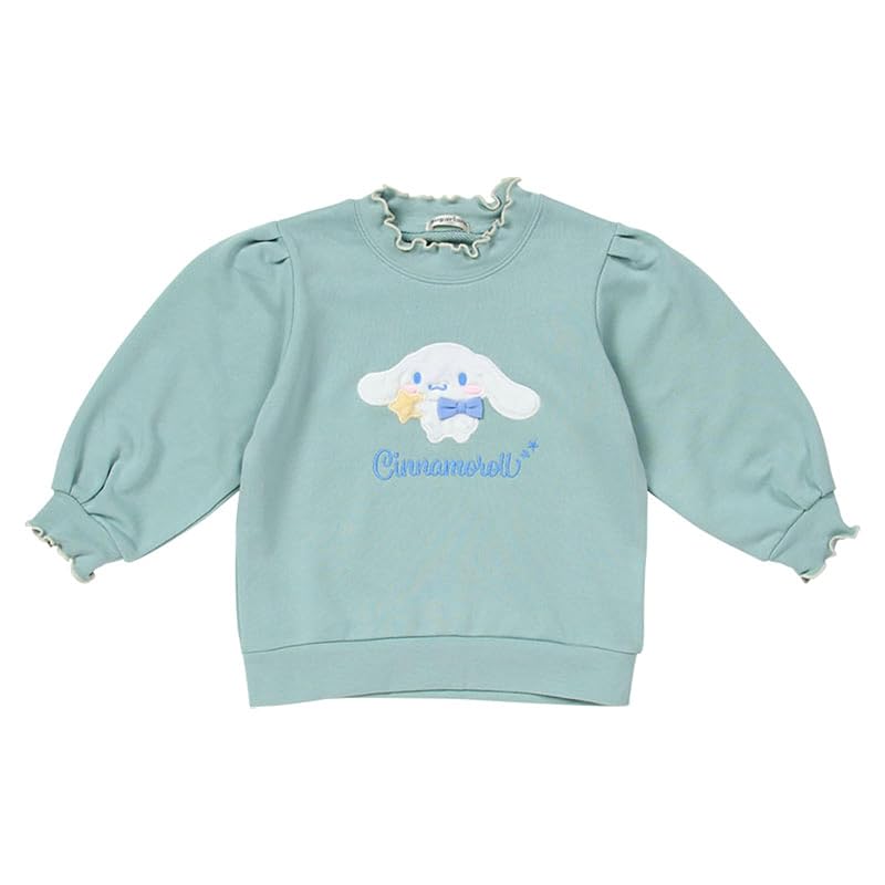 SANRIO Kids Sweatshirt, Cinnamoroll, 110cm, 358193