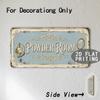 Tin Sign  Vintage Durable Metal Plaque Wall Decor Home Office Bar Man Cave Bedroom Powder Room European City Birth Year Lice